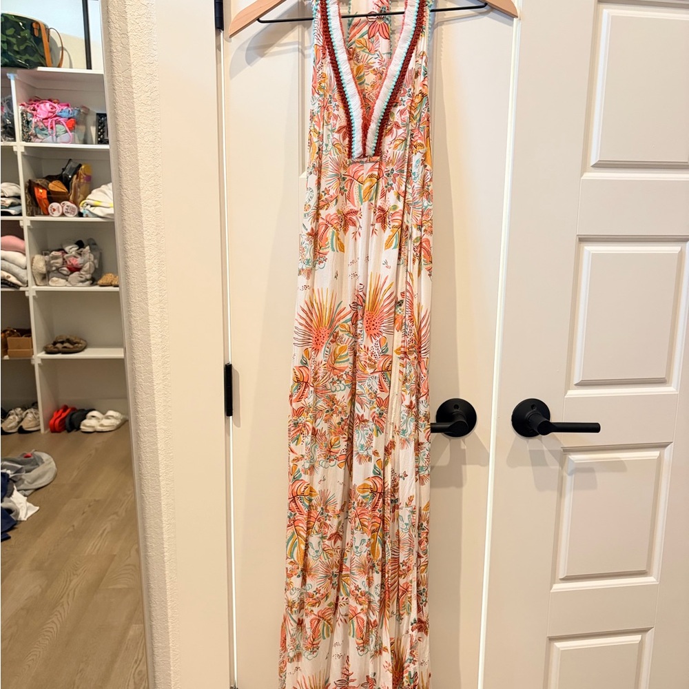 Poupette St. Barth Nava Pullover Maxi Sundress